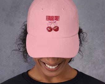 Ferrari Girly Team Papa Hut - Gedruckt Design Hut - F1 Motorsport Cap - Racing Fan Sammler Kopfbedeckung - F1 Fan Geschenk