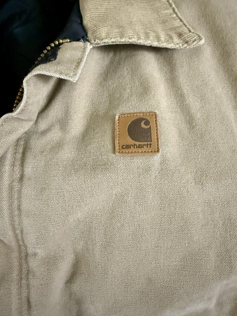 Vintage Carhartt Traditional Corduroy Collared Canvas Jacket Size XL(?) Reg afbeelding 7