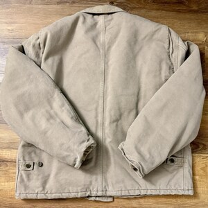 Vintage Carhartt Traditional Corduroy Collared Canvas Jacket Size XL(?) Reg afbeelding 2