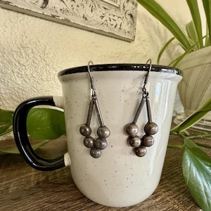 Vintage Mexican Sterling Silver Grape Cluster earrings