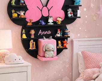 Personalized Tonie shelf with name | Wooden Toniebox wall shelf | Children's room decor | Gift for children | Tonies shelf