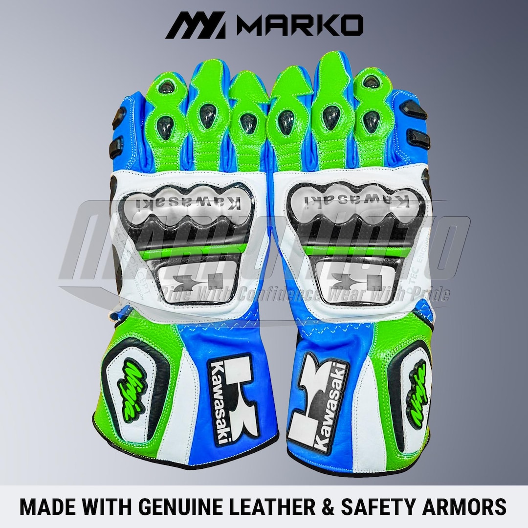 Gimoto GP6 Race Gloves Hi-Viz/Black : MOTO-D Racing Gimoto GP6 Race Gloves Hi-Viz/Black : MOTO-D Racing