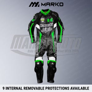 Kawasaki race suit - Etsy 日本