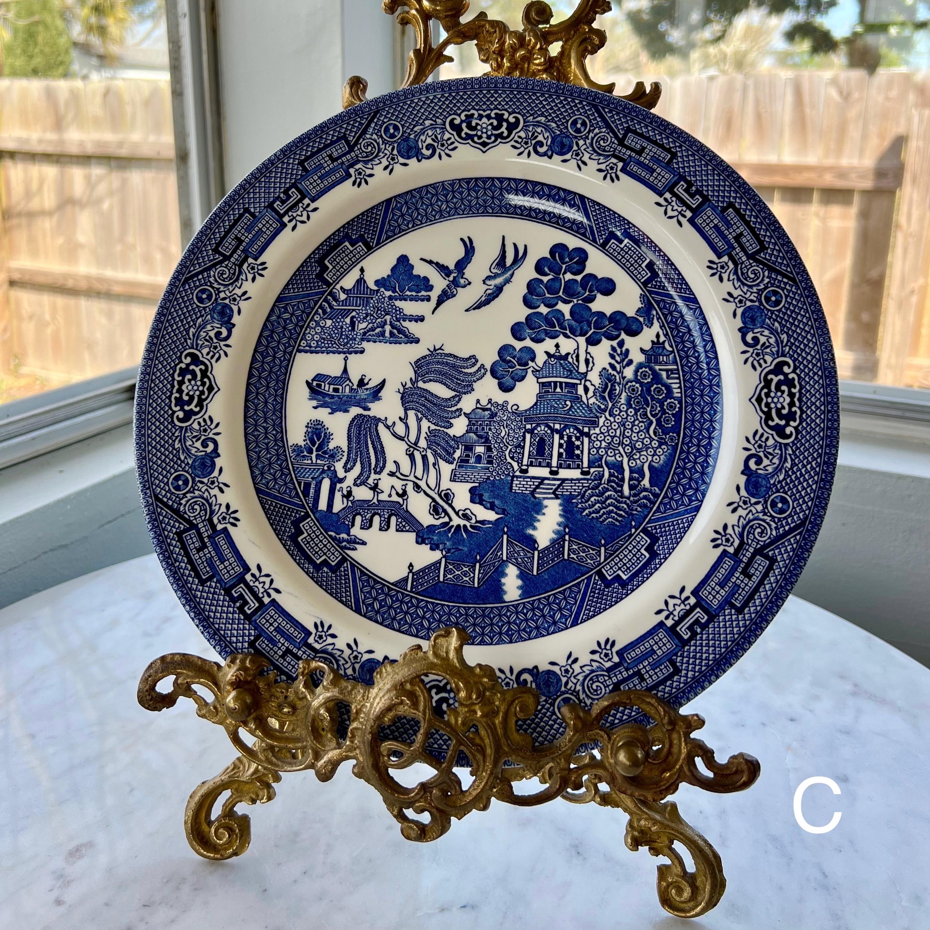 Vintage Churchill Plates - Etsy