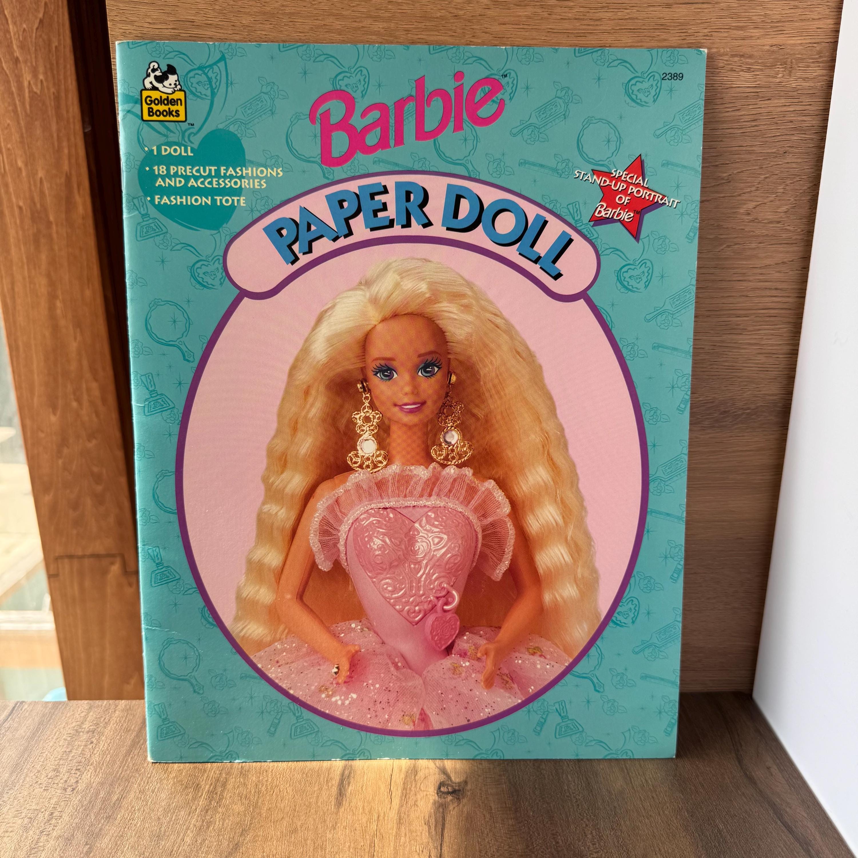 Barbie Paper Toy - Etsy