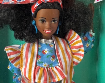 バービー Vintage Jamaican Barbie Doll, Barbie Dolls of the World Collection