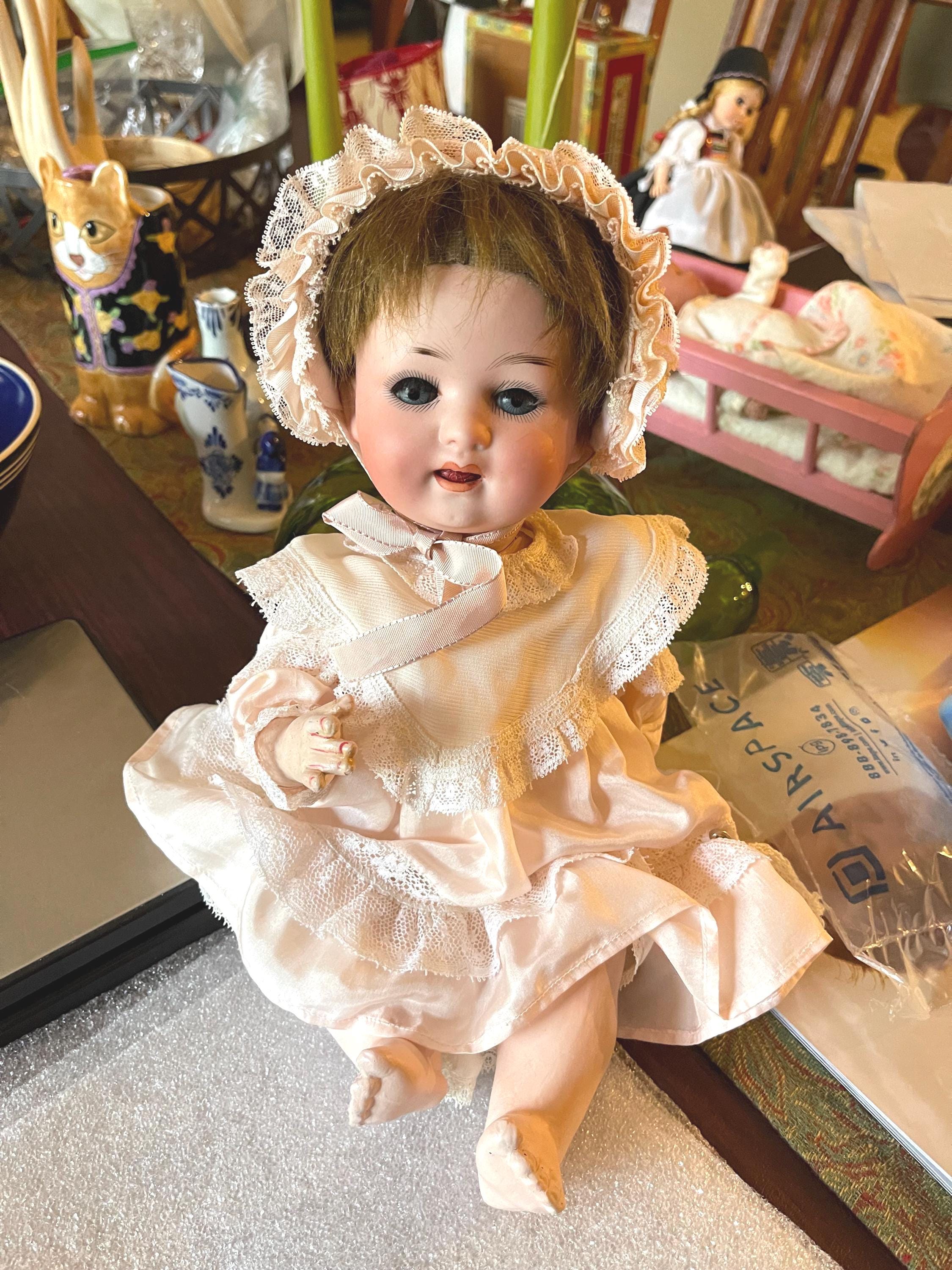 アンティークビスクドール.。.:* Heubach Germany/麗しい少女