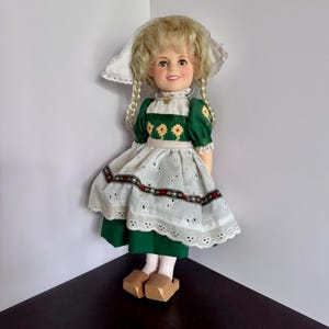 1982 Ideal Doll Shirley Temple as Heidi - 12 inch - Free Shipping
