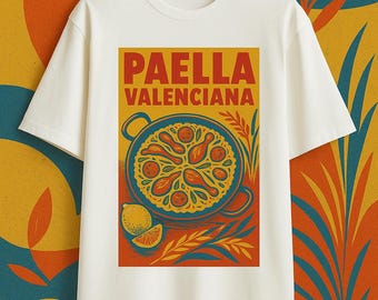 Valencia Poster printed t-shirt