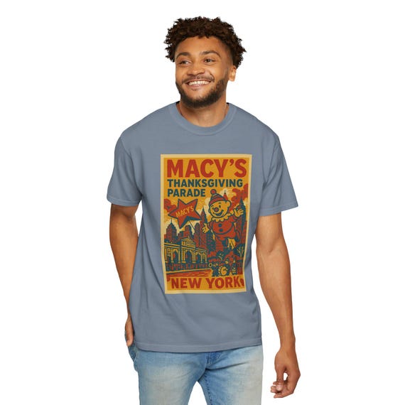 Macy's Thanksgiving Parade T-shirt, Unisex Retro Tee, Holiday