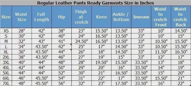 Biker Leather Pants in Genuine Cowhide, Double Zip Design with Custom Options image 8