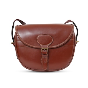 100% Genuine Leather Utility Pouch, Compact Gear Bag, Belt Pouch, Clay Sports Bag, Gift for Him