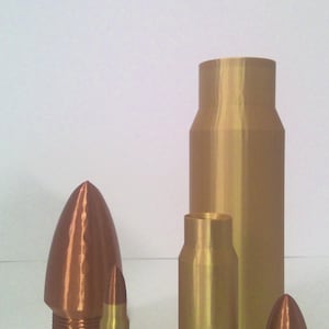 Mega Caliber Bullet Container Set – 3 Sizes, Mix & Match Colors