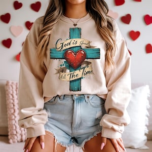 God Is Good PNG: Christian Faith Sublimation Design (Digital Download)