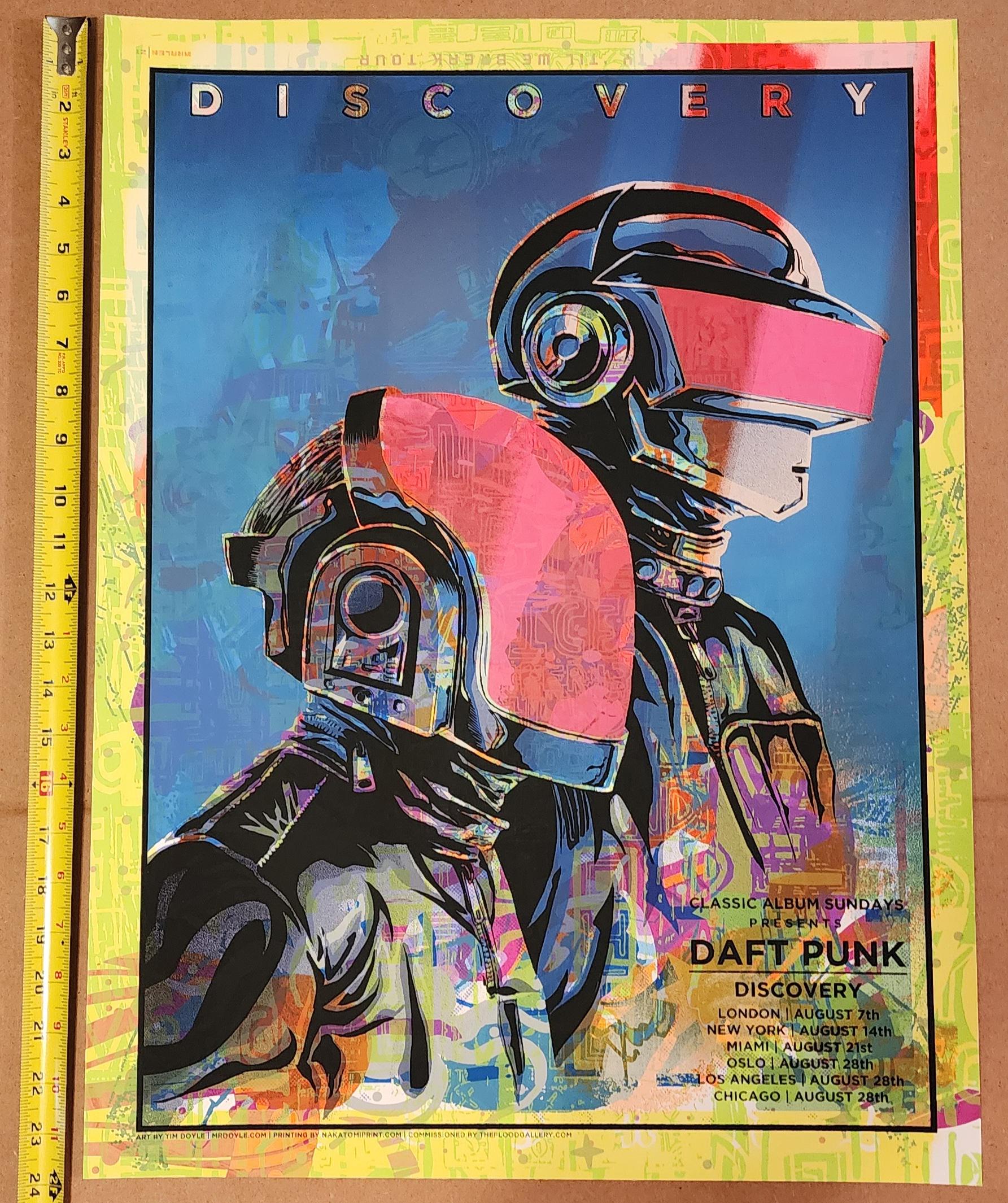 Discovery Daft Punk Poster - Etsy