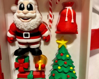 Christmas Santa Book Box 3D printed