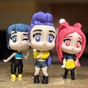 K-Pop Demon HunterX 3D printed figures