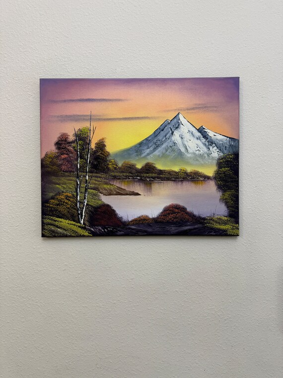 油彩画 秋　　 oil canvas 120cm x 70cm Amazon.com: Hokusai Yoshitsune Falls VINTAGE JAPANESE ART