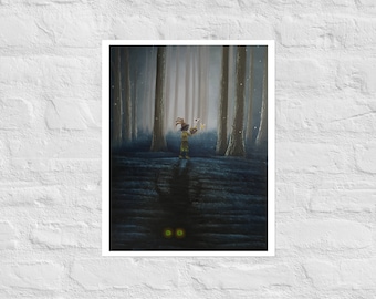 Zelda Majora's Mask Skull Kid Print