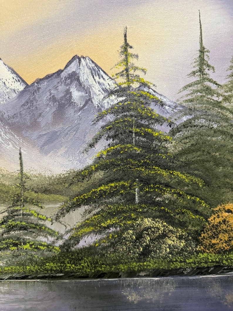 Mountain Landscape Oil Painting 16x20in Oil on Canvas - Etsy