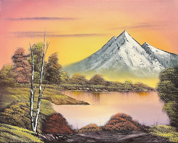 油彩画 秋　　 oil canvas 120cm x 70cm Amazon.com: Hokusai Yoshitsune Falls VINTAGE JAPANESE ART