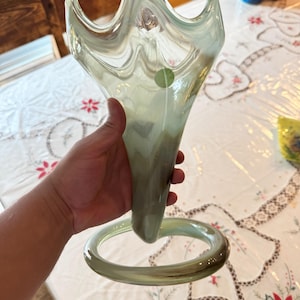 Mid-Century Modern Art Murano Glass Vase
