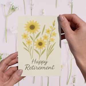 Happy Retirement Card, Personalised Retirement Card Colleague, Coworker Retirement Card, Leaving Job, Retirement Gift, Coworker Good Luck