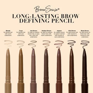 Ash Brown BROW DEFINING PENCIL - BrowSense