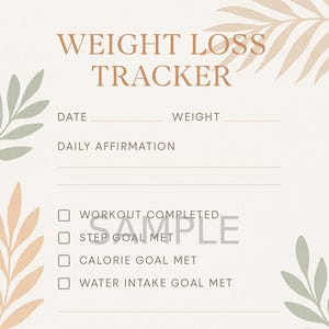 Weight Loss Tracker