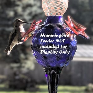 Glass Feeder Flowers – Pest-Free Perches in a Rainbow of Joy image 3