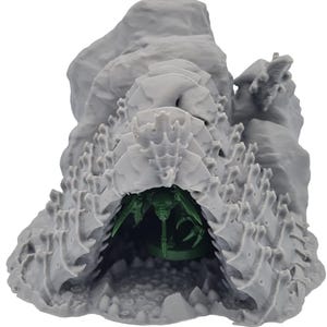 Brood Spawning Cave - High Quality 3D Printed Tyranid Alien Terrain Scenery For Tabletop Wargames & Dioramas