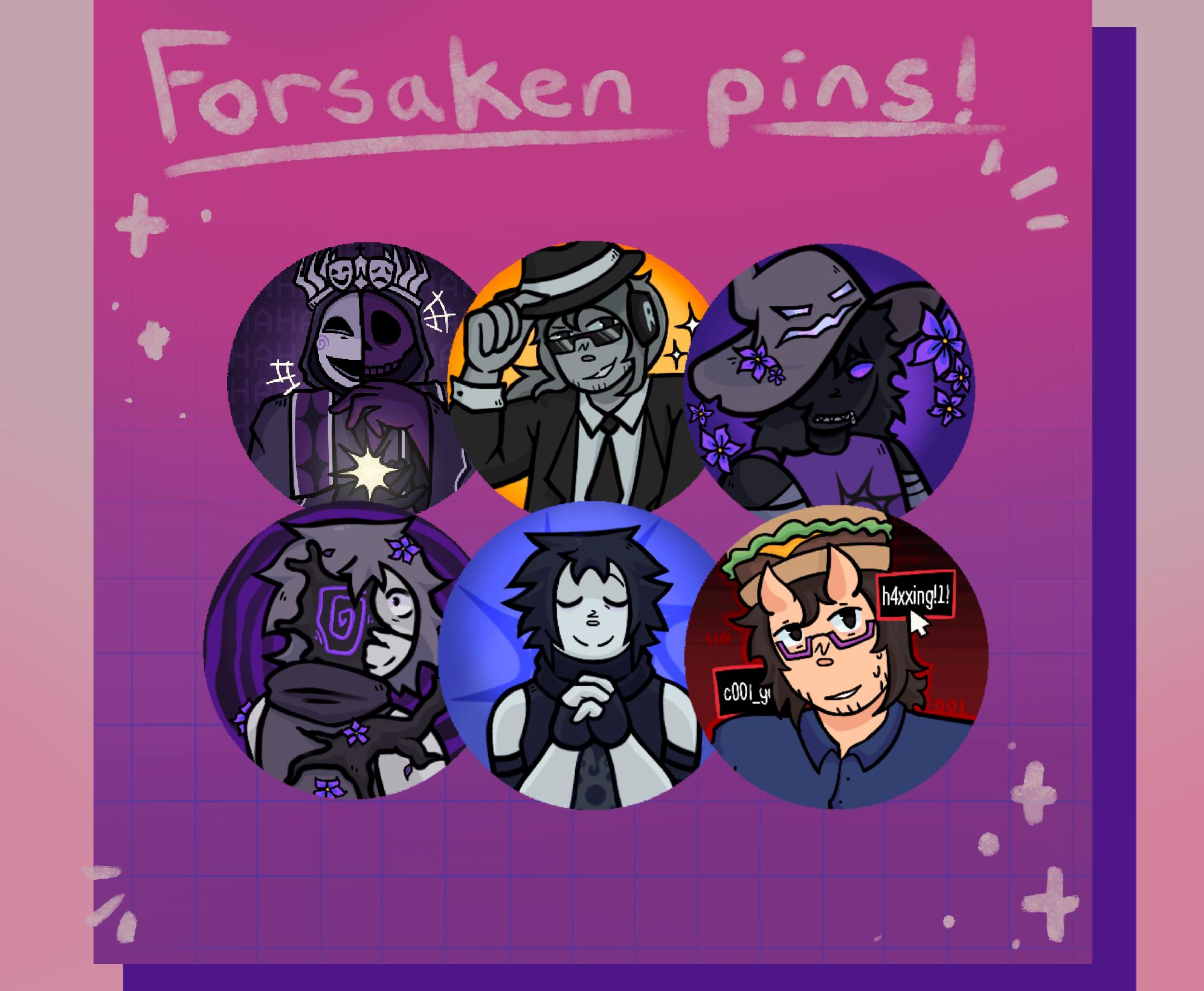 Forsaken Pins/buttons! - Etsy