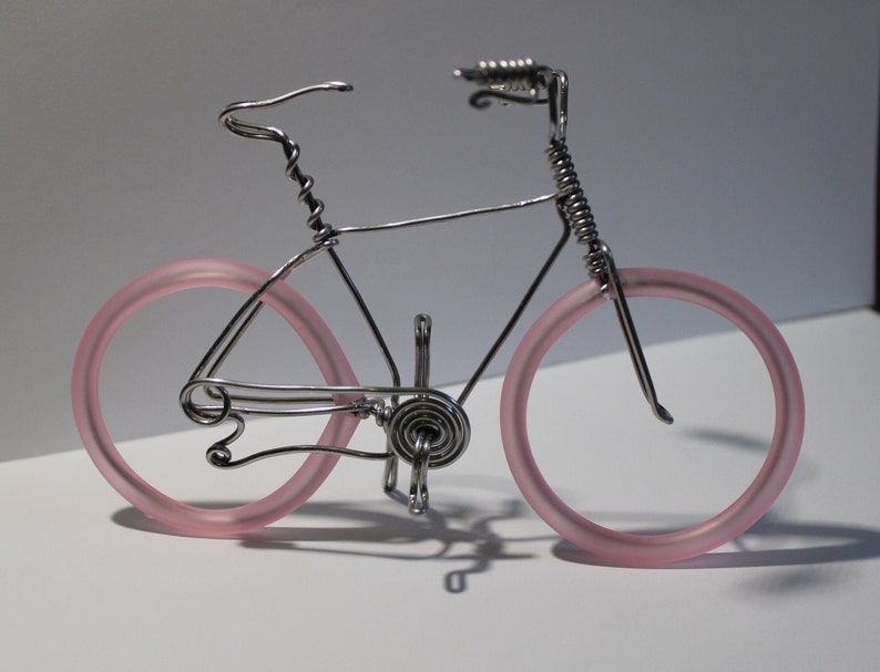 Aluminum Bike Bicycle Miniature bicycle Small bike Wire bicycle Diemel Wire Art Metal bicycle Beach Bike Wire Bike Bicycle Art