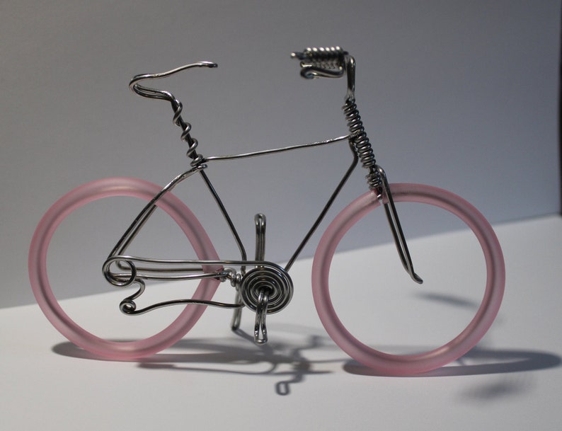 Aluminum Bike Bicycle Miniature bicycle Small bike Wire bicycle Diemel Wire Art Metal bicycle Beach Bike Wire Bike Bicycle Art