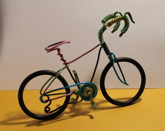 Road Bike, Bicycle, Small Bicycle, Six inch Bike, Bicycle sculpture, Road Bike Art, Bicycle Art, Nico Diemel, Port Orford, Gravel Bike