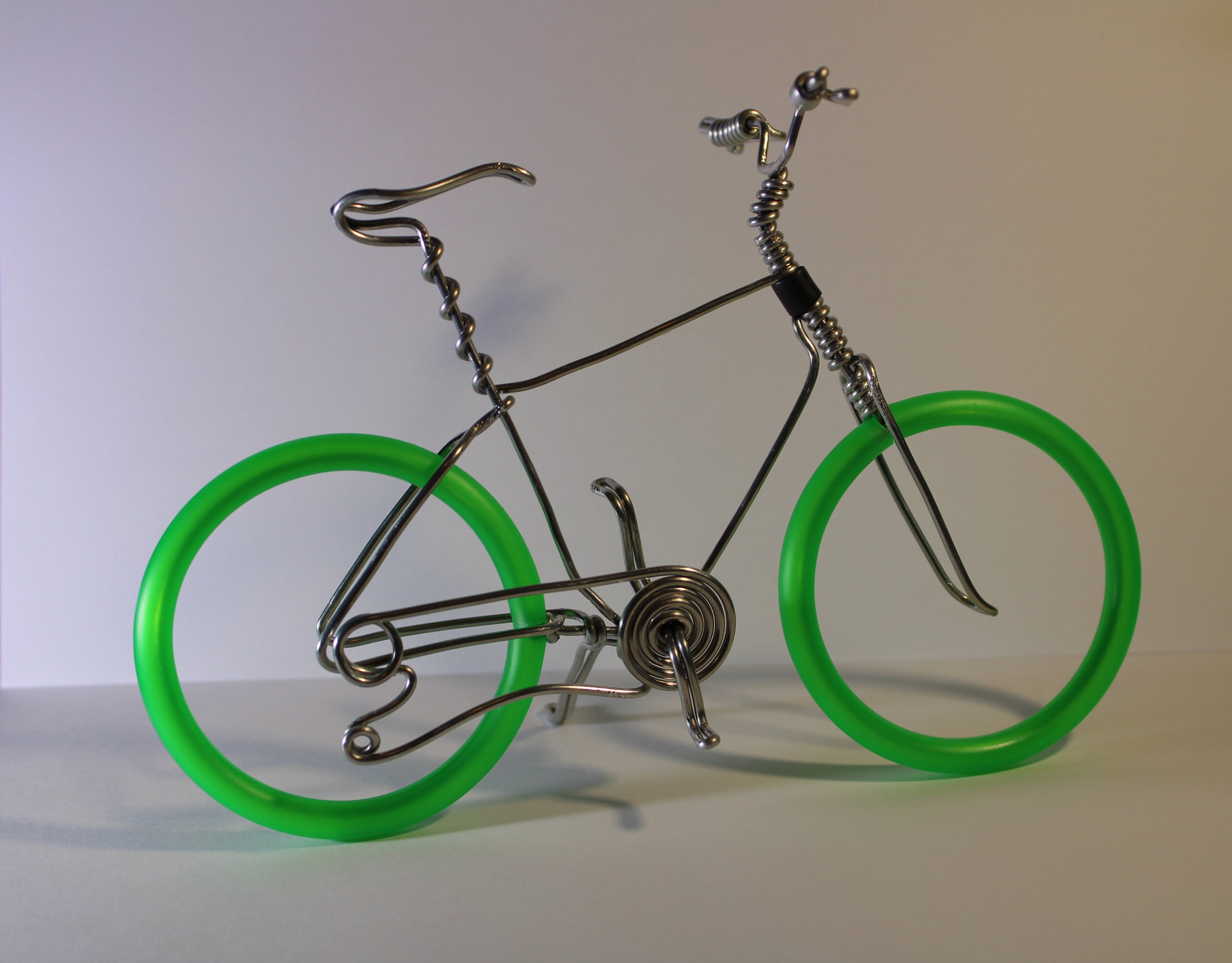 Bicycle Art Wire Art Wire bicycle Small bike Miniature | Etsy