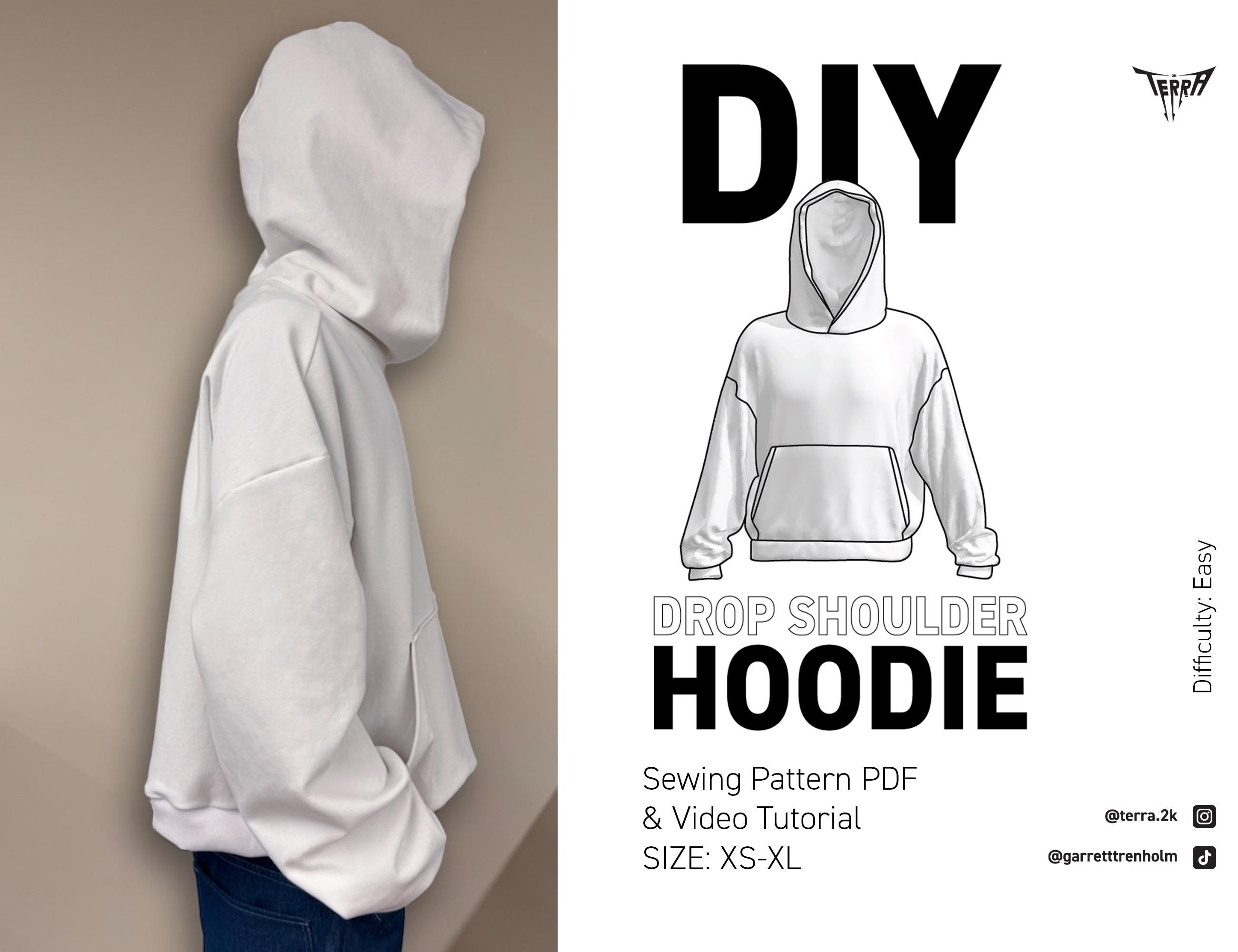 Boxy fit hoodie - Etsy 日本