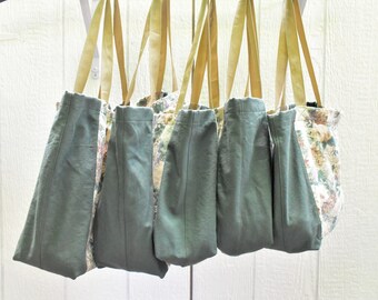 Set of 5 Tote bags
