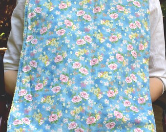 Floral Calico Adult Bib
