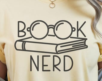 Book Nerd Top | Book Lover Shirt | Comfort Colors Reading Tee