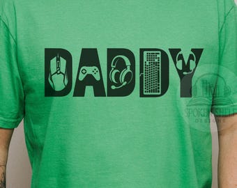 Gamer Daddy Graphic Tee | Fathers Day Gift