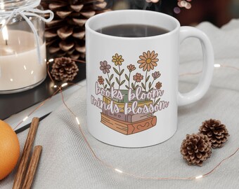 Taza para amantes de los libros, regalo para profesores, mamás, lectores, taza de café para amantes de los libros