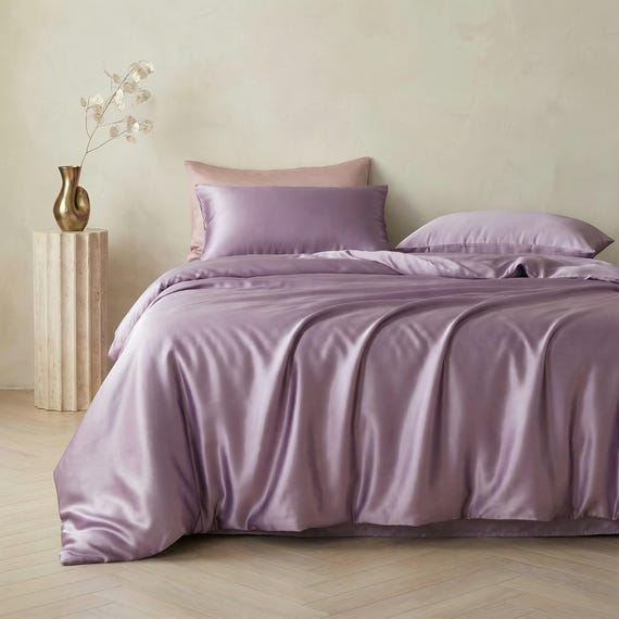 Mulberry Silk Bedding Set, Luxury Duvet Cover & Pillowcases