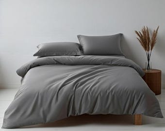 Bedding Set, Duvet Cover, Fitted Sheet, Pillowcases, 100% Cotton, Queen, King & More Sizes Available