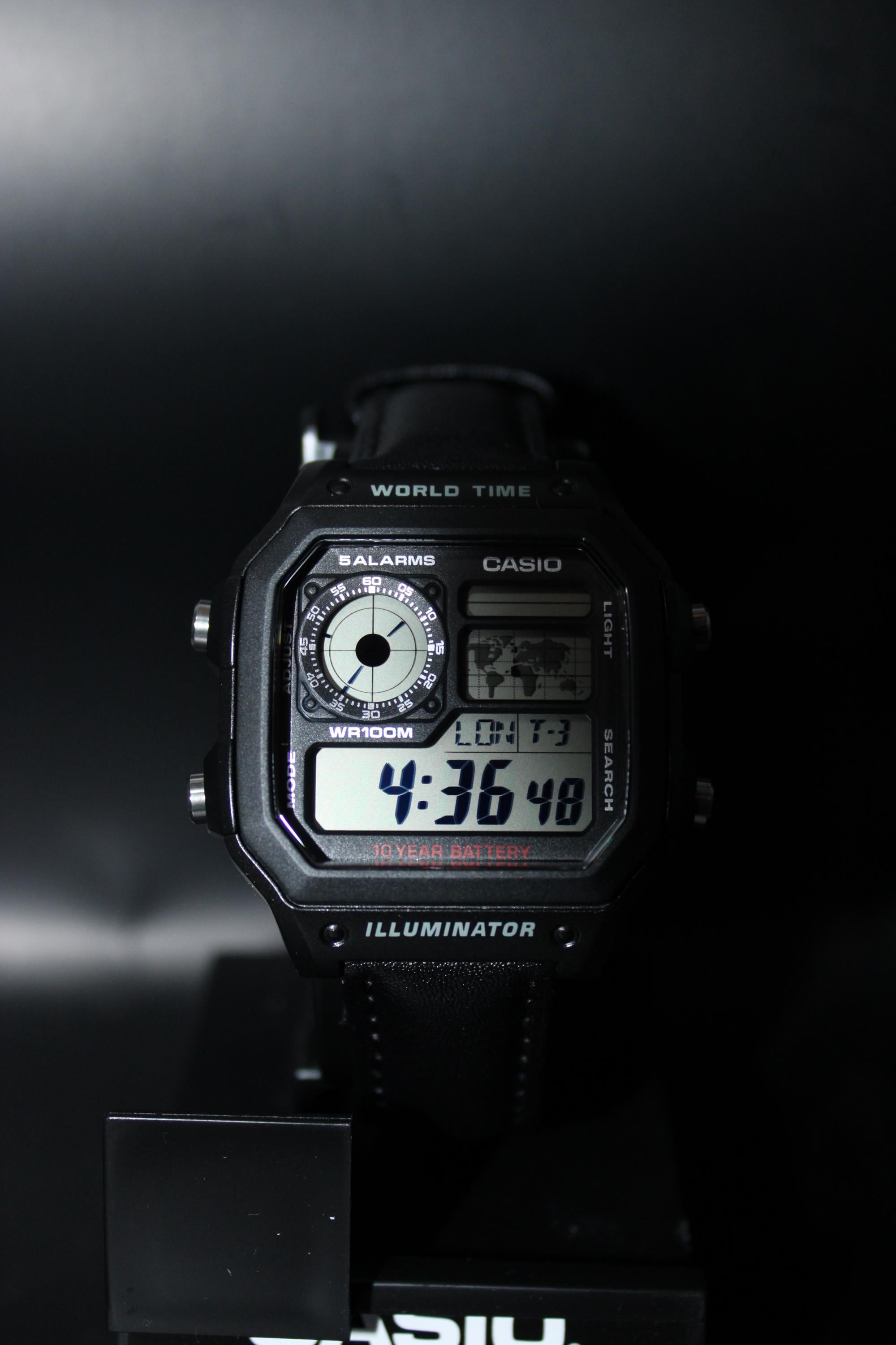 Casio Ae1200 Black - Etsy