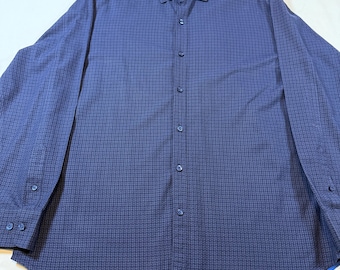 Tommy Bahama Men's Button Down, Long Sleeve Shirt, Silk Cotton Blend, Large, EUC
