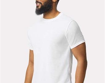 White, Gildan Performance T-Shirt , Unisex  Tee Shirt, Polyester T-Shirt, T-Shirts for Sublimation, Sublimation Blank, Gildan, Thin Fabric