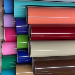 Oracal 651 Vinyl, Permanent Outdoor Vinyl, Craft Vinyl Sheet, Decal Vinyl Sheet, Oracal Vinyl Sheet, Outdoor Adhesive Vinyl, 12" X 12" Sheet