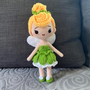 crochet tinkerbell dress pattern CROCHET PATTERN | Baby Fairy Outfit: Headband, Dress, Shoes, Photo Prop, Halloween Costume, Shower Gift, English PDF | Sizes 012 Months