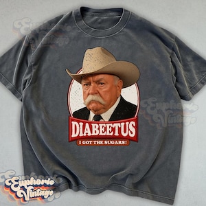 Comfort Colors® Diabeetus I Got The Sugars T-Shirt, Funny Graphic Tee, Retro 90s Tee, Meme Shirt